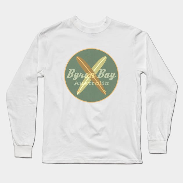 Byron Bay Australia Long Sleeve T-Shirt by AKdesign